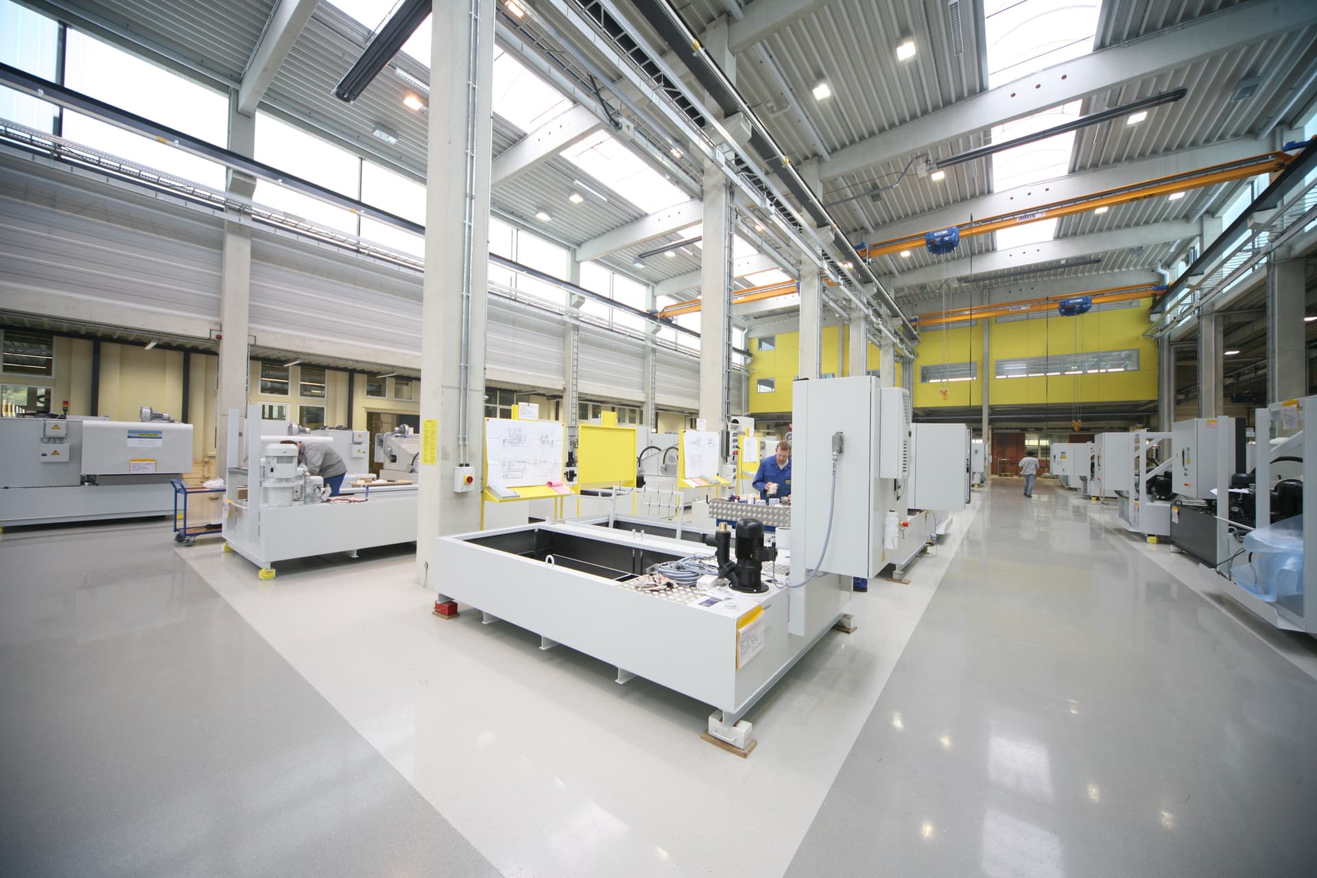 Mehr Raum für die Produktion. Die Erste.