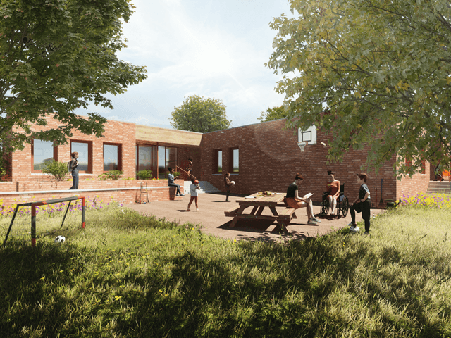 Inklusives Wohnhaus mit familiären Strukturen