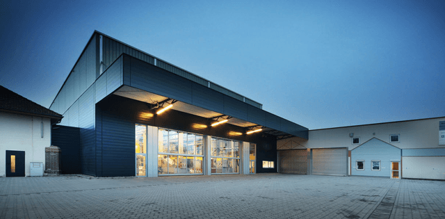 Mehr Raum für die Produktion. Die Erste.