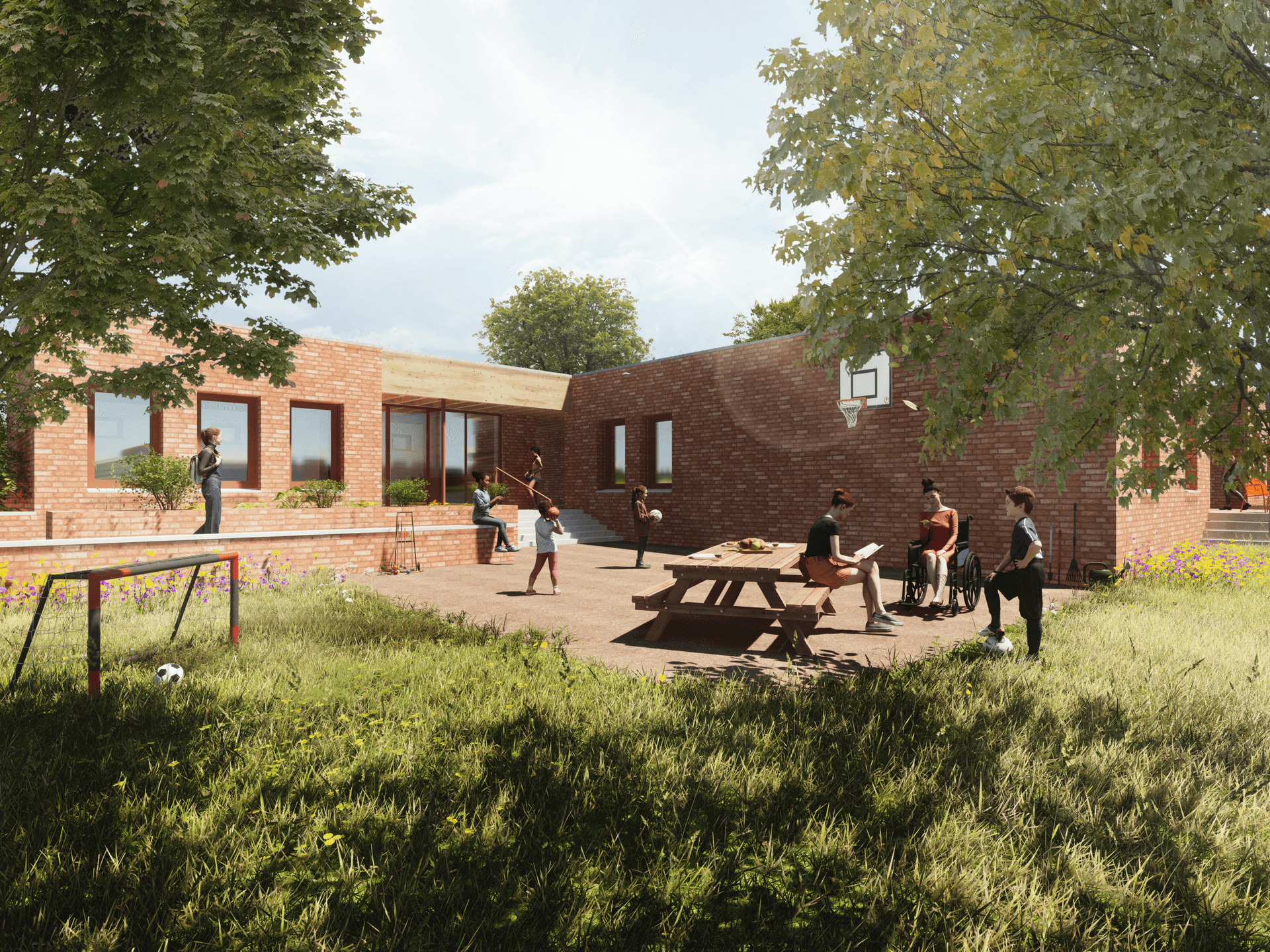 Inklusives Wohnhaus mit familiären Strukturen